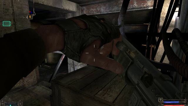 Пытаюсь прорваться к выходу из подземелья НИИ Агропром в STALKER Часть 2