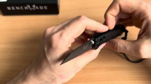 Обзор складного ножа Benchmade Full Immunity 290BK-3. Кращий невелик