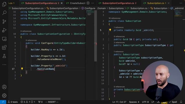 0054_Implementing_Domain_Model_EF_Core_Configurations смотреть онлайн