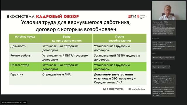 Поддержка участникам СВО на работе, трудовые льготы участникам СВО и гарантии