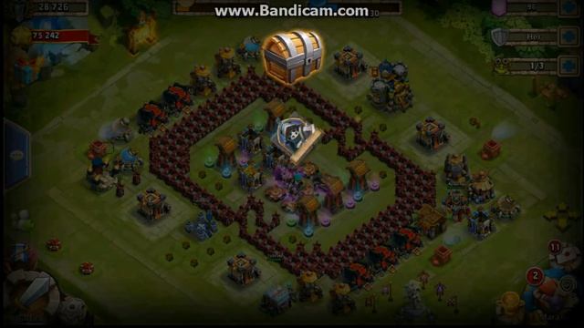 Битва замков -Выбиваем героев.Castle Clash