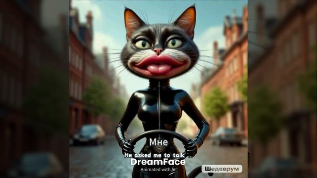 кошка с губами смотреть онлайн