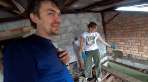 Ремонт БОЛЬШОГО дома, СПАЛЬНЯ на Чердаке.