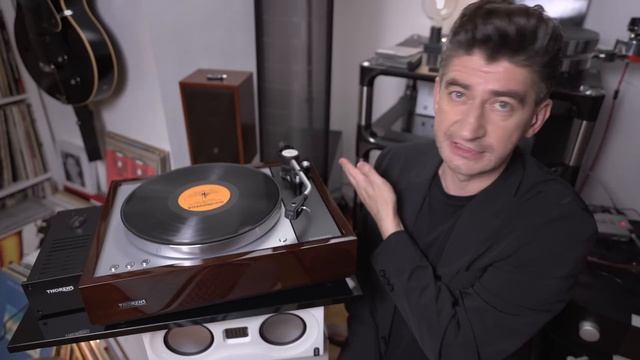 Проигрыватель винила Thorens 1601 c новым тонармом TP160 смотреть онлайн