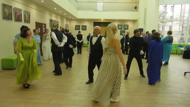 Па де Патинер. Бал "Морская волна" в КЦ Зодчие 26 марта 202 смотреть онлайн