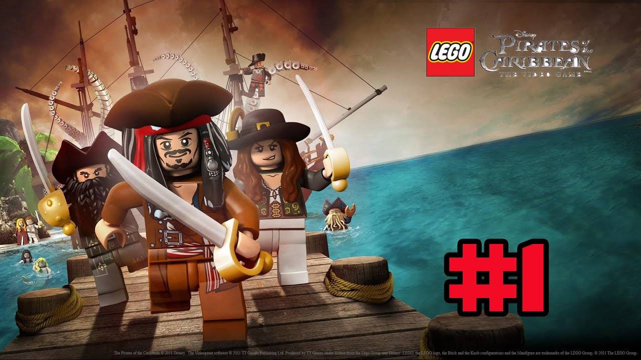 LEGO Pirates of the Caribbean (PC)-Порт Роял #1 (Проклятие Чёрной Жемчужины).