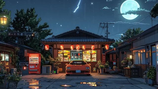90е Токио Lo Fi City🌃 Lofi Beats для сна, расслабления Lofi Music Lofi Live Лофи Хип Хоп