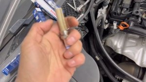 Mercedes benz w204 w212 M271 Turbo how to change spark plugs Bosch замена свечей заж