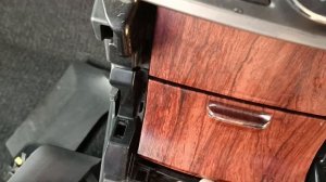 Тойота Премио 260, Аллион 260-265 , как снять цетральную кон