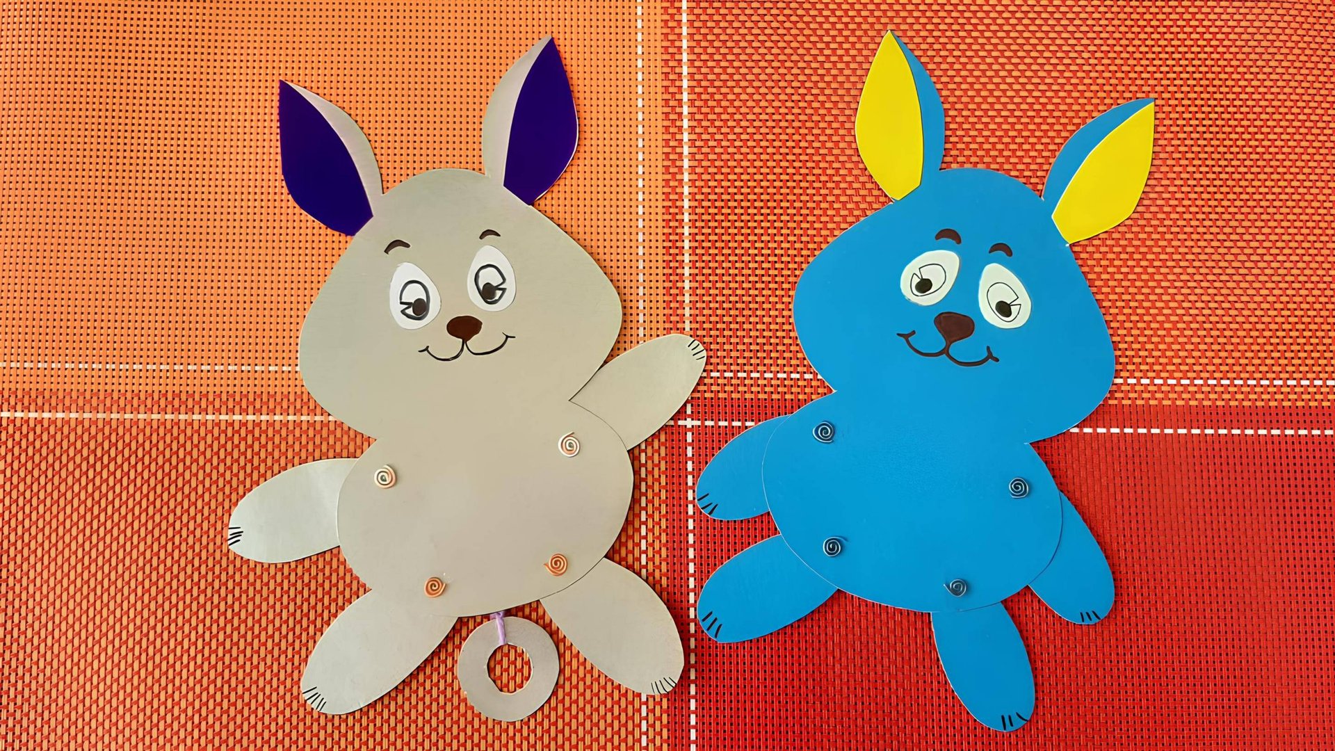 🚀Еще один способ сделать игрушку подвижной. Игрушка-дергунчик «Заяц» смотреть онлайн