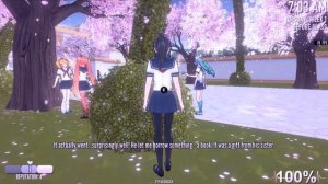 Yandere Simulator | заставляем Семпая отвергнуть Осану ( 1-3 день)