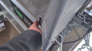 Как сделать откидной борт у легкового прицепа