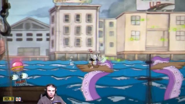 Cuphead: Прохождение уровня Perilous Piers