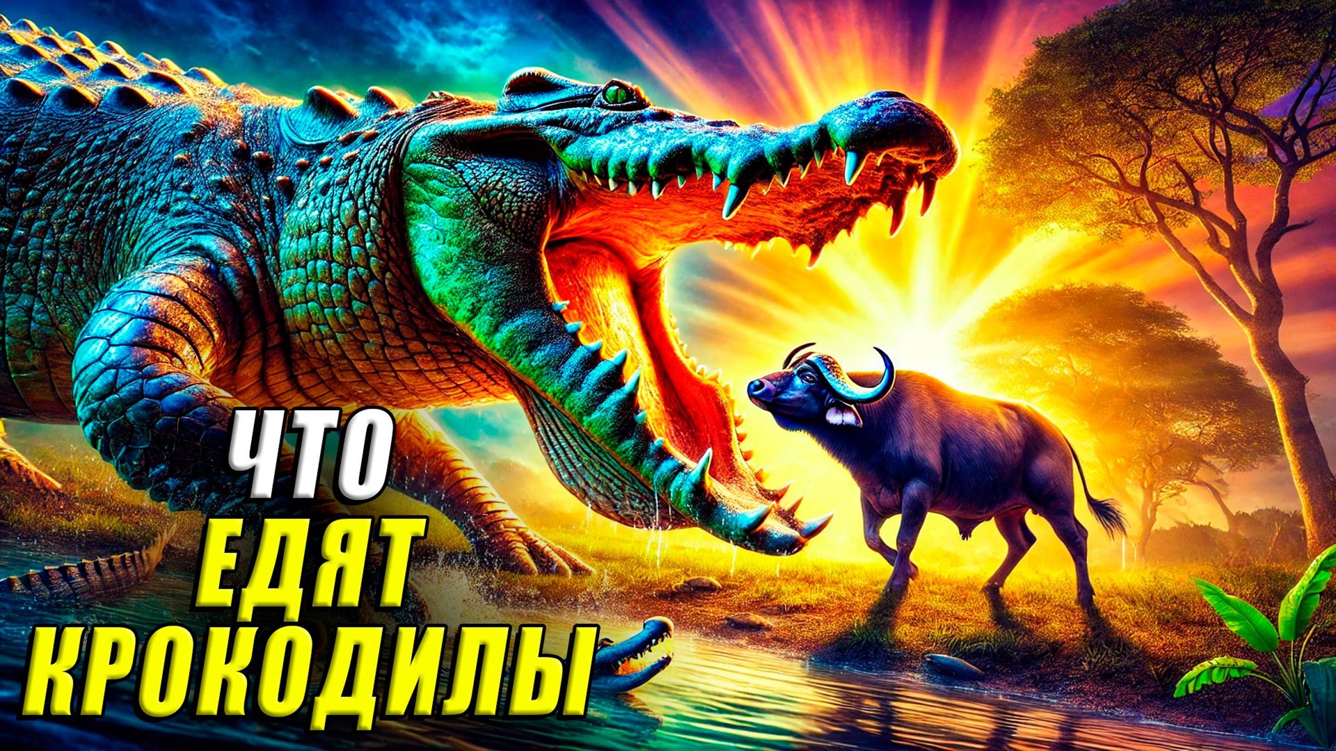 Что едят крокодилы. И как на них охотились древние племена