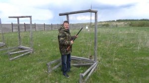 Hatsan OPTIMA B12 пристрелка и стрельба по тарелкам