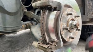 Замена Тормозных Колодок на Nissan Rouge, X-Trail T32 Front Brake Pads Repl