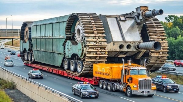 САМЫЕ НЕВЕРОЯТНЫЕ ГРУЗОПЕРЕВОЗКИ