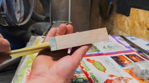 Разметка и изготовление рукояти якутского ножа