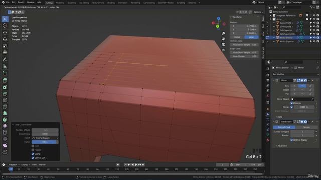 29 - Bottom Sight Modeling Using Grid Fill for Square Shapes смотреть онлайн