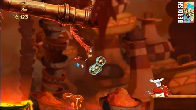 Rayman Origins Прохождение. Глава 8 Часть 1
