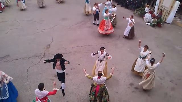 Испанский танец, праздник, Valencia, Communidad Valenciana смотреть онлайн