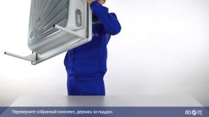 Видеоинструкция по установке стального душевого подд