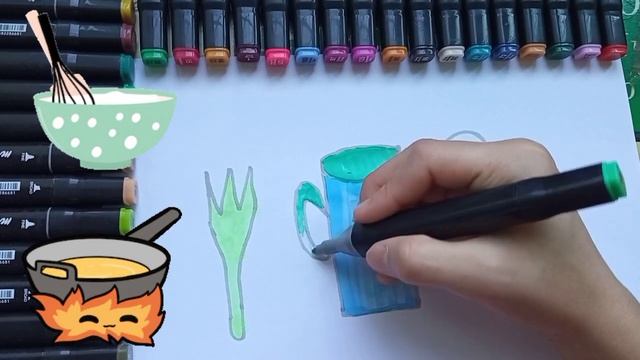 Drawing For Children  Cup | Как можно нарисовать чашка