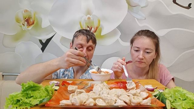 ДОМАШНИЕ ПЕЛЬМЕНИ МУКБАНГ | HOMEMADE DUMPLINGS MUKBANG #мукбанг #mukbang смотреть онлайн
