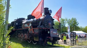 Поезд Победы "Молотов" приехал в Краснокамск.