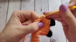🦊МАЛЕНЬКАЯ ПЛЮШЕВАЯ ЛИСИЧКА ВЯЗАНАЯ КРЮЧКОМ🦊crochet fox💖gehäkelter Fuchs