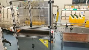 Линия розлива шампуня объемом 500 мл