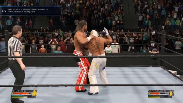 WWE 2K22 • Прохождение Rey Mysterio Showcase mode #2 смотреть онлайн