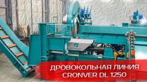 Дровокольная линия Cronver DL 1250
