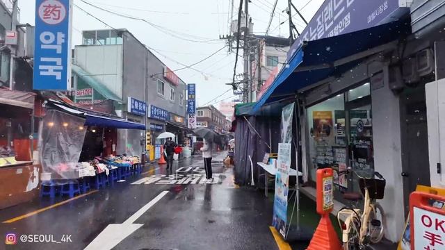 Прекрасная прогулка, по сильному снегу в Терем-доне!«Сеульский китайский квартал». смотреть онлайн