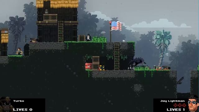 Broforce. Словили угарчик. #13 (Turbo & Jay Lightman)