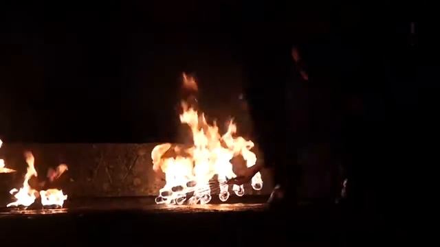 Фаер шоу от творческого проекта 