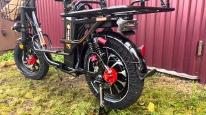 Электровелосипед Maga Monster 1000w 23aH с задним амортизатором