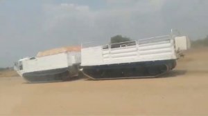 Вездеход витязь ДТ 30 первый в Африке ходовые испытани?