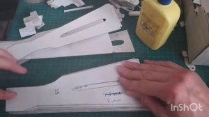 DIY  Автомат Калашникова ак-74 из бумаги ч 7