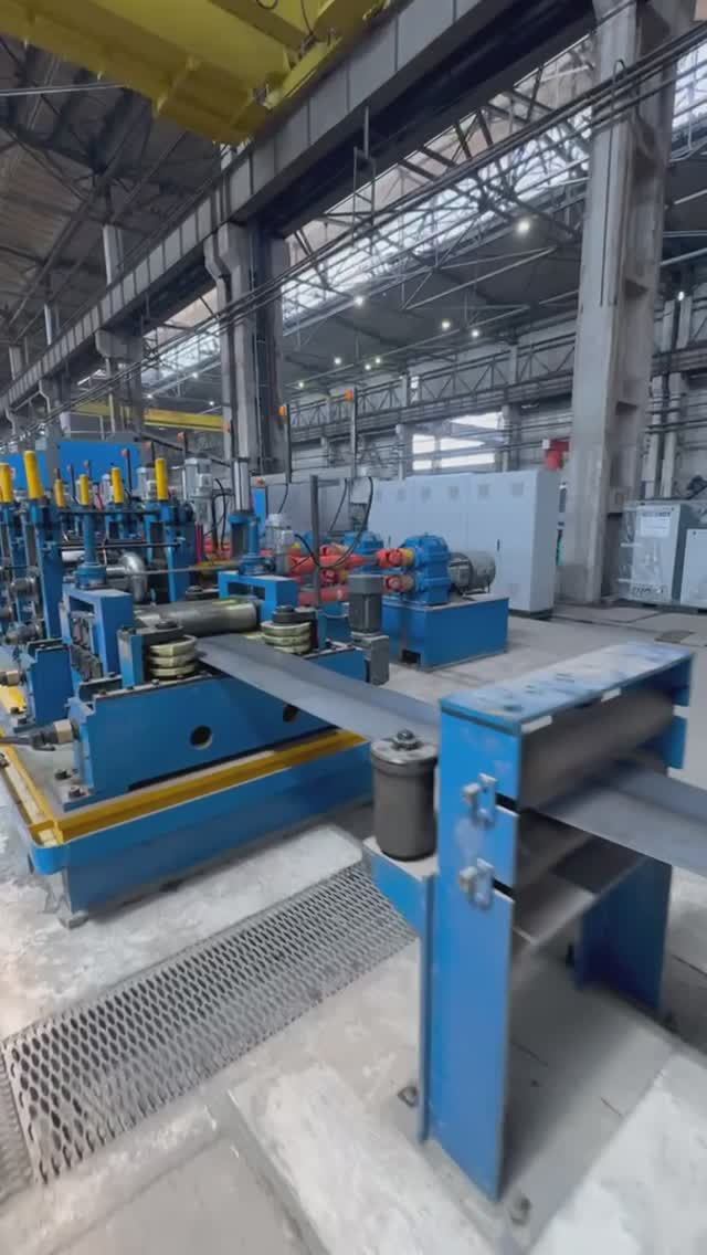 Стан 76-159 запущен в работу!
В прокате 100х100х3,0. Скорость 40 м/мин смотреть онлайн