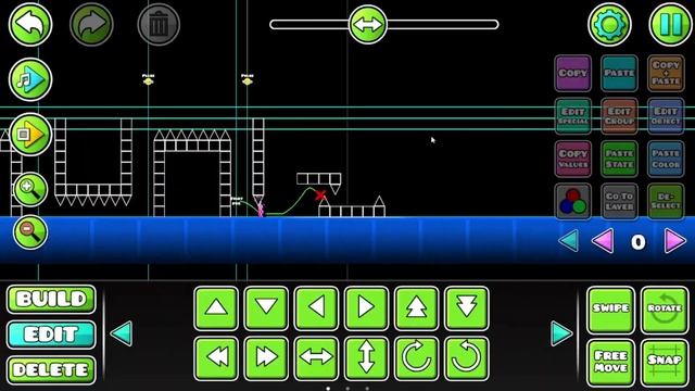 СОЗДАЛ УРОВЕНЬ ПОД СВОЙ ТРЕК в Geometry Dash