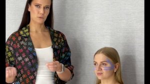 Тейпы для лица: схемы аппликаций