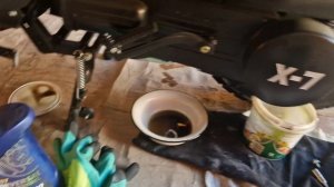 Первая Замена Масло Вариаторе Китайского Скутера.