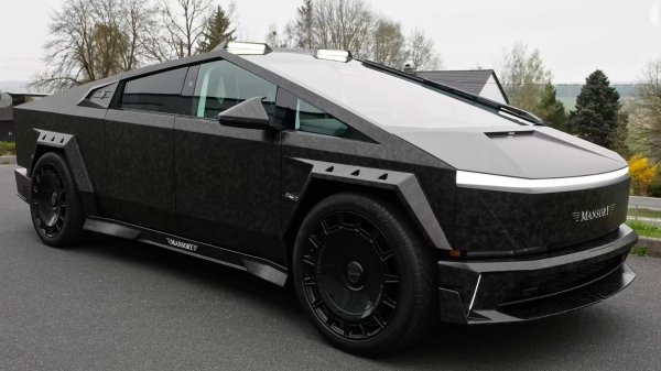 2025 Tesla Cybertruck Elongation EVO Full Carbon – Новый Дикий Проект от MANSORY