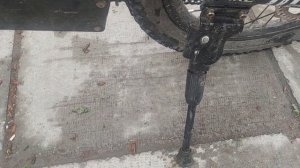 подножка велосипеда.решение проблемы на раз два