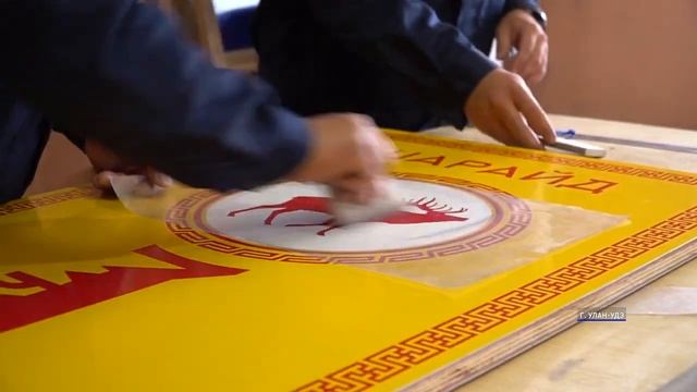 В Хоринске установят 11 родовых знамен хори-бурят