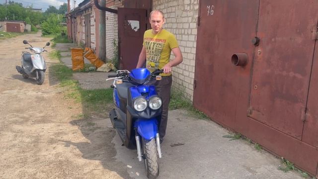 Привезли самый лучший Yamaha BWS 50 из Японии ( SA44J-002377 )