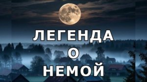 "Легенда о немой". Страшная история.