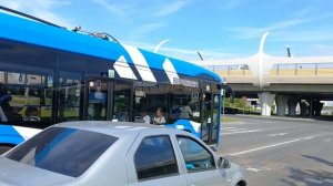 Новинка! Троллейбус КАМАЗ-62825 на улицах Петербурга! #тр