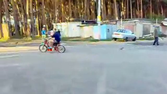 Электромопед Карпаты в Песочине САМОДЕЛЬНЫЙ ЭЛЕКТРОМ